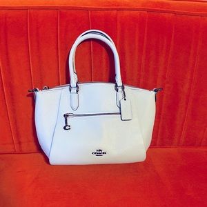 Coach Elise Waterfall Leather Satchel